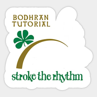 The Stroke Rhythm Sticker